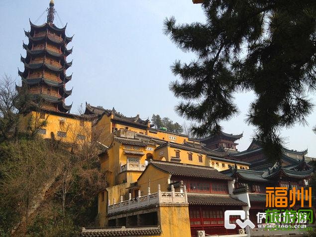 江中浮玉焦山寺